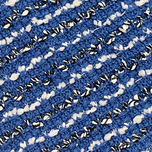 ST. JOHN COLLECTION Butterfly Ribbon Tweed Knit A-Line Dress - Picture 4 of 14